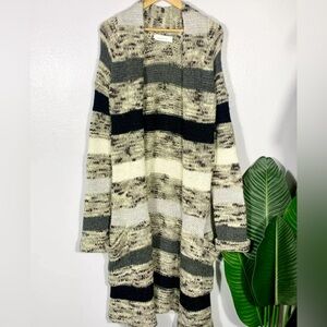 💔SOLD💔Anthropologie Laurie B Oversized Chunky Alpaca Blend Cardigan Duster